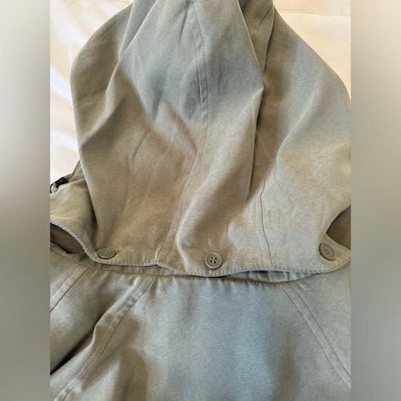 London Fog Women’s Anorak Utility Drawstring Waist Jacket Size M - Picture 6 of 14